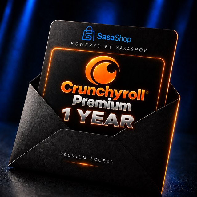 Crunchyroll Premium · 1 year — SasaShop card