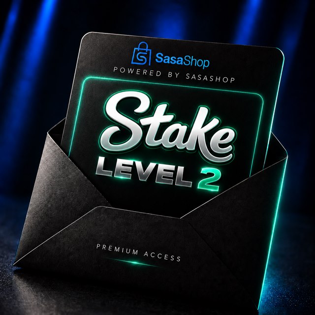 Stake LVL 2 · To be confirmed — SasaShop card